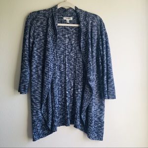 Blue and White Sweater from Dress Barn